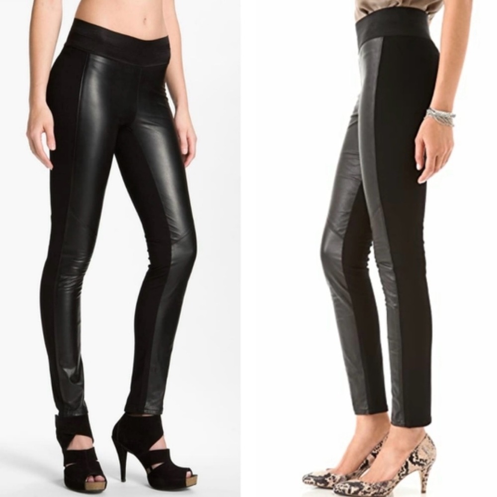 Paige Paoloma Pointe genuine leather pants size M